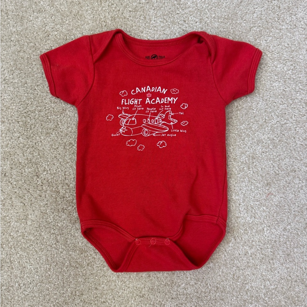 Canadian Flight Academy Onesie